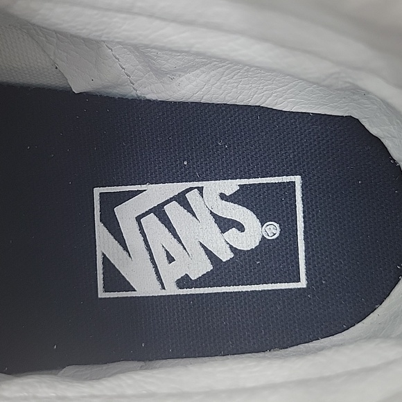 Van's SK8-Hi Brand new in the box no lid authentic uper textile and leather . - Picture 11 of 14
